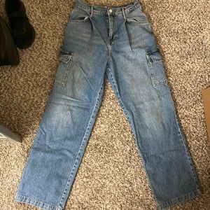 F21 Denim Cargo